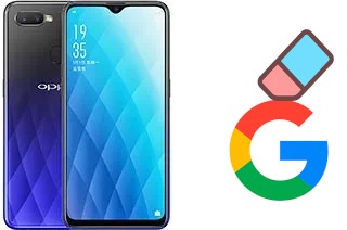 Come eliminare l'account Google su Oppo A7x