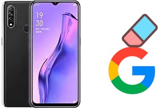 Come eliminare l'account Google su Oppo A8