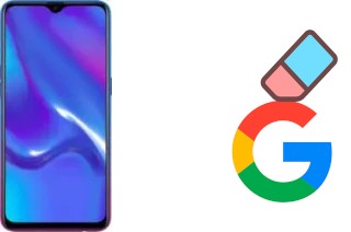 Come eliminare l'account Google su Oppo AX7 Pro