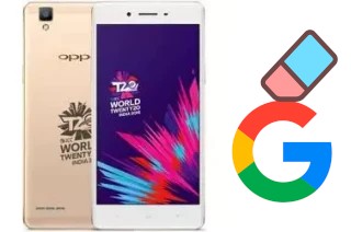 Come eliminare l'account Google su Oppo F1 ICC WT20