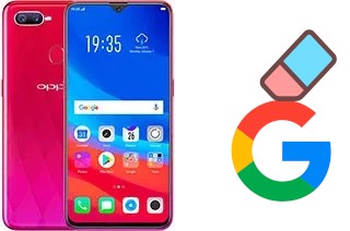 Come eliminare l'account Google su Oppo F9 (F9 Pro)