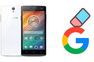 Come eliminare l'account Google su Oppo Find 5 Mini