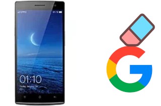 Come eliminare l'account Google su Oppo Find 7a