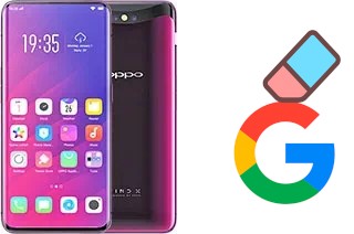 Come eliminare l'account Google su Oppo Find X