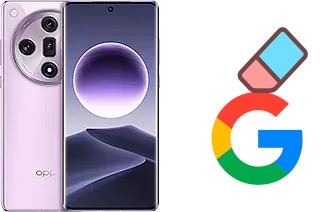 Come eliminare l'account Google su Oppo Find X7