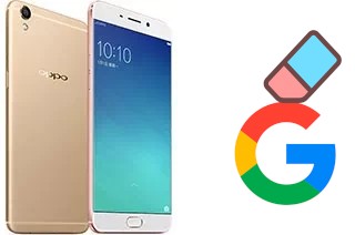 Come eliminare l'account Google su Oppo R9 Plus