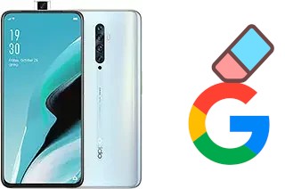 Come eliminare l'account Google su Oppo Reno2 F