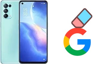 Come eliminare l'account Google su Oppo Reno5 K