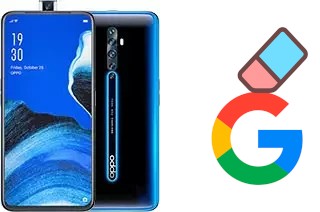 Come eliminare l'account Google su Oppo Reno2 Z