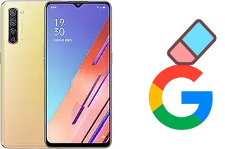 Come eliminare l'account Google su Oppo Reno3 Youth