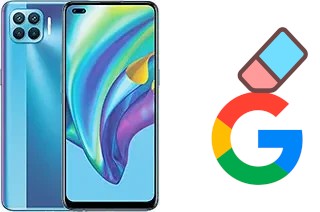 Come eliminare l'account Google su Oppo Reno4 Lite