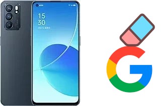 Come eliminare l'account Google su Oppo Reno6 5G