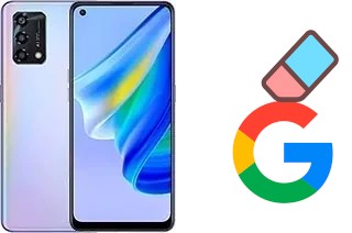 Come eliminare l'account Google su Oppo Reno6 Lite