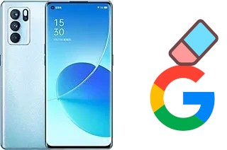 Come eliminare l'account Google su Oppo Reno6 Pro 5G