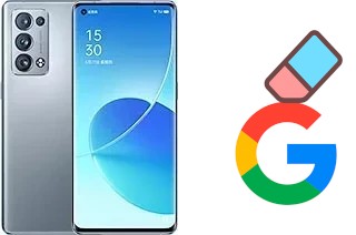 Come eliminare l'account Google su Oppo Reno6 Pro+ 5G