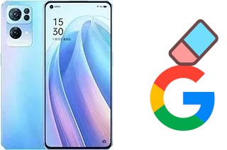 Come eliminare l'account Google su Oppo Reno7 Pro 5G