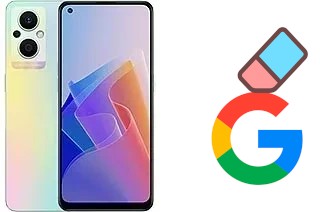 Come eliminare l'account Google su Oppo F21 Pro 5G