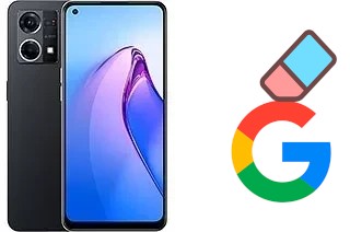 Come eliminare l'account Google su Oppo Reno8 4G