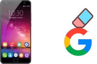 Come eliminare l'account Google su Oukitel K6000 Plus