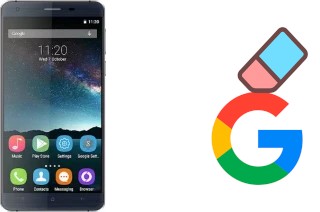 Come eliminare l'account Google su Oukitel K6000 Pro