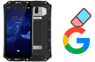 Come eliminare l'account Google su Oukitel WP2