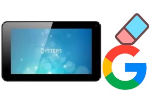 Come eliminare l'account Google su Oysters T74RD