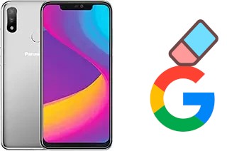 Come eliminare l'account Google su Panasonic Eluga X1 Pro