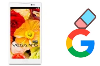 Come eliminare l'account Google su Pantech Vega No 6