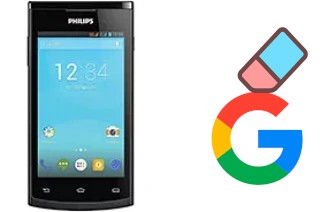 Come eliminare l'account Google su Philips S308