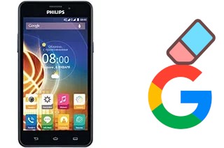 Come eliminare l'account Google su Philips V526