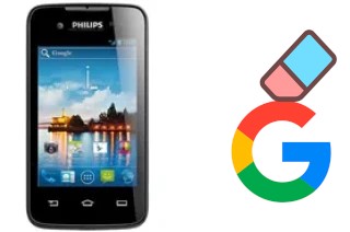 Come eliminare l'account Google su Philips W5510