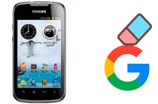 Come eliminare l'account Google su Philips W635