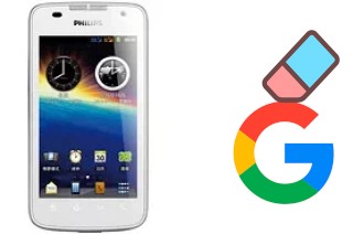 Come eliminare l'account Google su Philips W6350