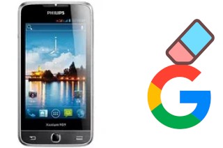 Come eliminare l'account Google su Philips W736