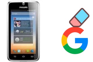 Come eliminare l'account Google su Philips W8500