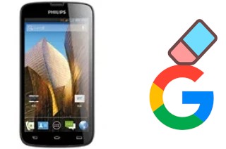 Come eliminare l'account Google su Philips W8560