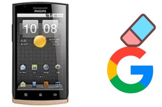 Come eliminare l'account Google su Philips W920