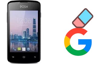 Come eliminare l'account Google su Posh Pegasus Plus C351