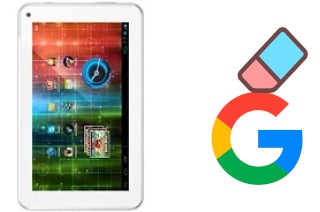 Come eliminare l'account Google su Prestigio MultiPad 7.0 Ultra + New