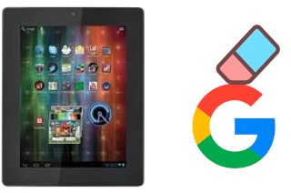 Come eliminare l'account Google su Prestigio MultiPad 8.0 Ultra Duo