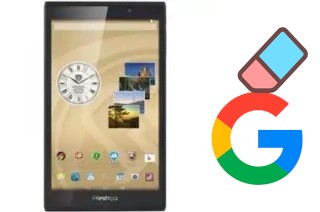 Come eliminare l'account Google su Prestigio MultiPad Consul 7008 4G