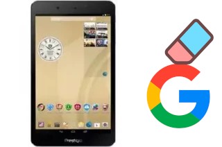 Come eliminare l'account Google su Prestigio MultiPad Muze 5018 3G