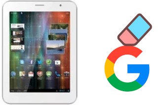 Come eliminare l'account Google su Prestigio MultiPad 4 Ultimate 8.0 3G