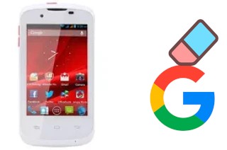 Come eliminare l'account Google su Prestigio MultiPhone 3540 Duo