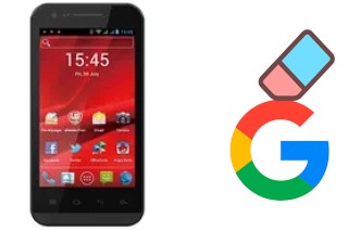 Come eliminare l'account Google su Prestigio MultiPhone 4040 Duo