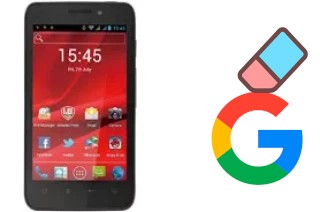 Come eliminare l'account Google su Prestigio MultiPhone 4300 Duo