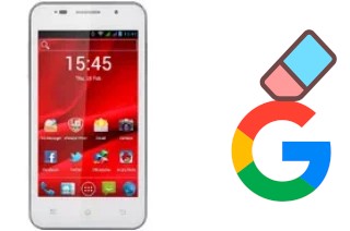 Come eliminare l'account Google su Prestigio MultiPhone 4322 Duo