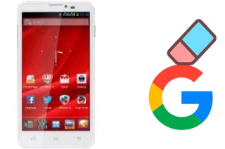 Come eliminare l'account Google su Prestigio MultiPhone 5300 Duo