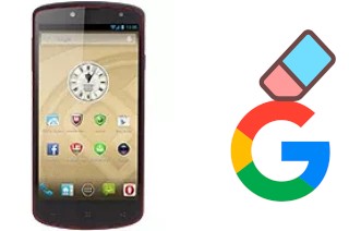 Come eliminare l'account Google su Prestigio MultiPhone 7500