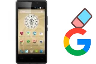 Come eliminare l'account Google su Prestigio Wize A3